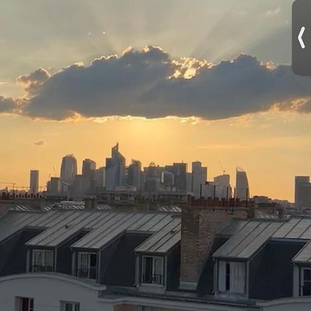 Appartement Etage D'Un Duplex Au 17Eme Arr De Paris , Vue Sur Le Defense, A 10Min Des Champs Elysee Extérieur photo